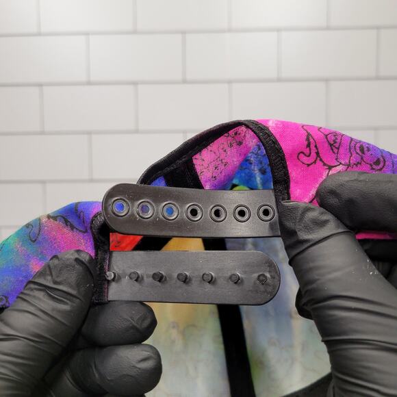 The Grateful Dead Vintage Tie Dye All Over Print Adjustable Snapback Made In USA - Picture 7 of 8